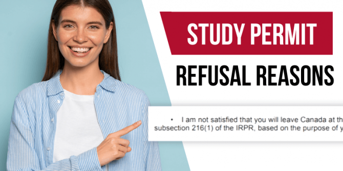 Study permit refusal reasons canada