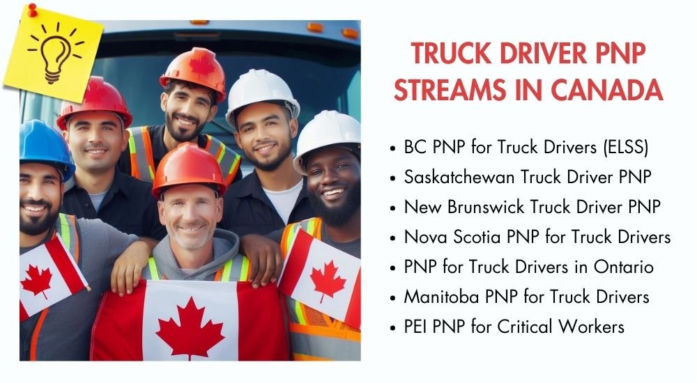 Truck Driver PNP Canada