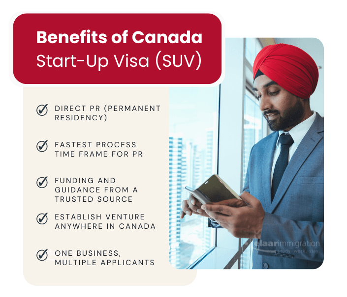 Benefits of Canada Startup Visa Program