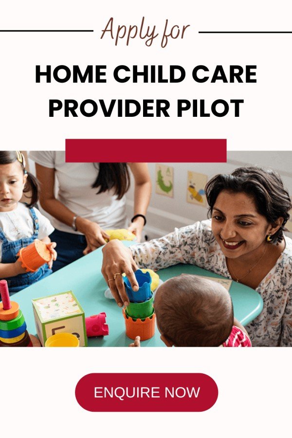 Home Child Care Provider Pilot