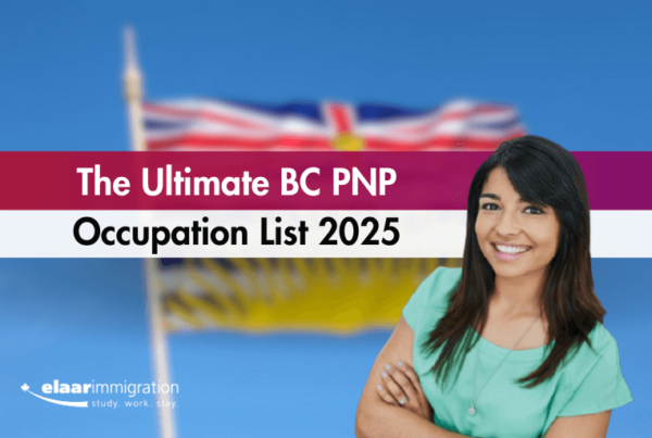 BC PNP Occupation List 2025