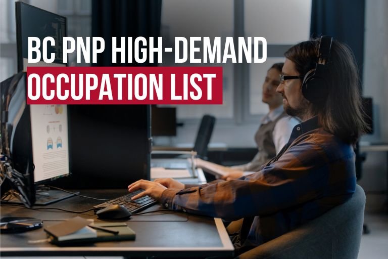 List of BC PNP High Demand Jobs for 2024