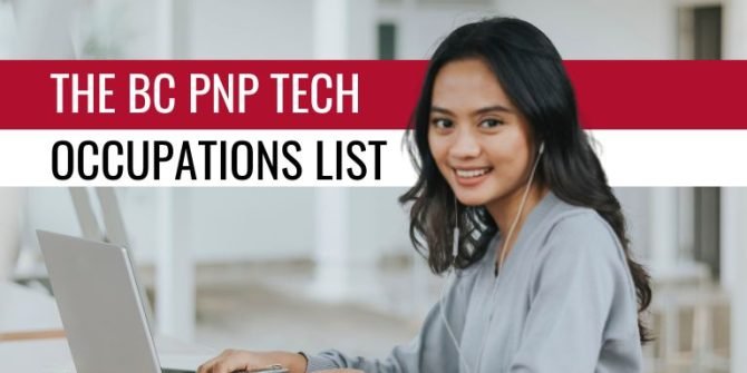 BC PNP Tech Occupation List