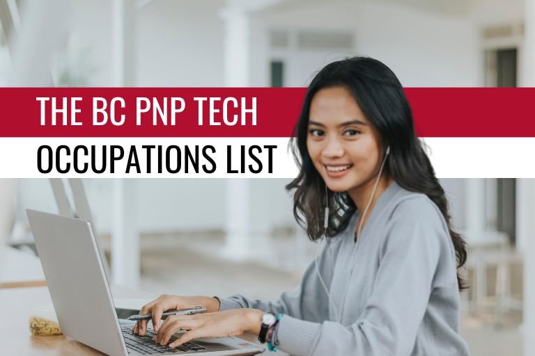 BC PNP Tech Occupation List