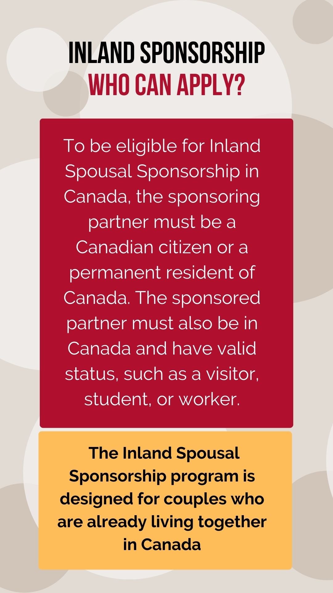 Inland Sponsorship Canada Who Can Apply
