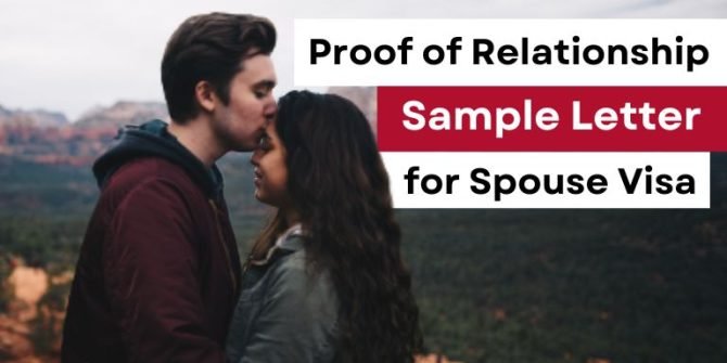 Proof of Relationship Letter Sample