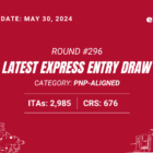 Express Entry Latest Draw May 30 2024
