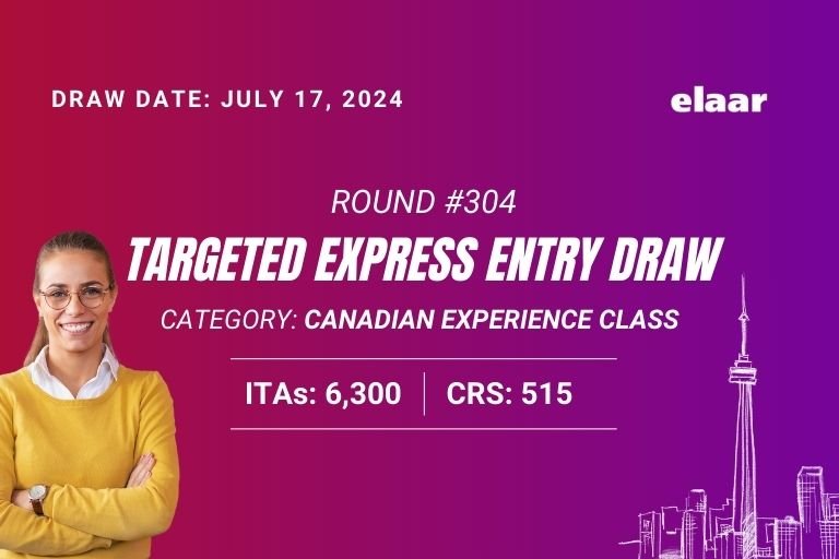 IRCC Issues 6,300 Invitations in Latest CEC Draw July 2024