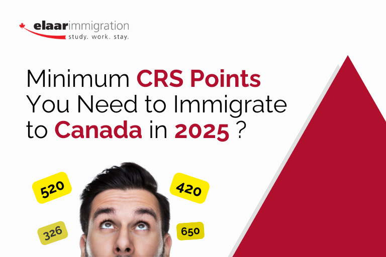 Minimum CRS Points You Need for Canada Immigration in 2025