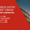 Express Entry Latest Draw PNP Based 29 Sep 2025
