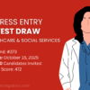 Express Entry Latest Draw for healthcare social services